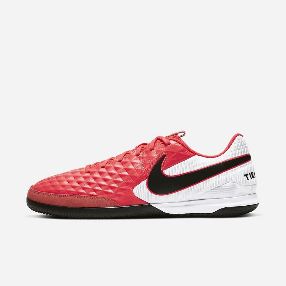 Chaussure Foot Salle Nike Tiempo Legend 8 Academy IC Rouge 5097-314 Laser Crimson/White/Black Femme | ZDL-59774762